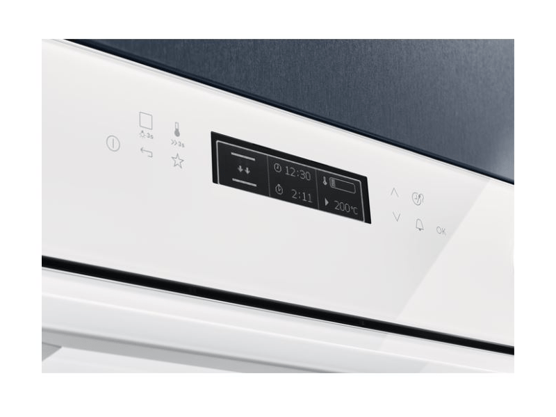 Electrolux EOE8P31V SenseCook beépíthető sütő, maghőmérő, pirolitikus tisztítás, LCD kijelző