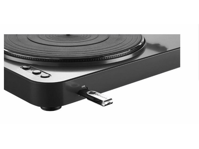 Lenco L-85BK Lemezlejátszó fekete