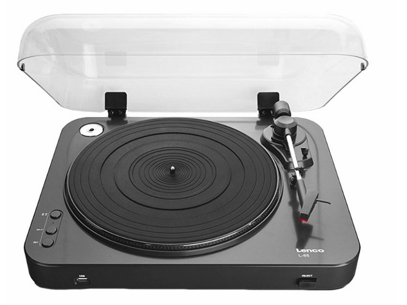 Lenco L-85BK Lemezlejátszó fekete