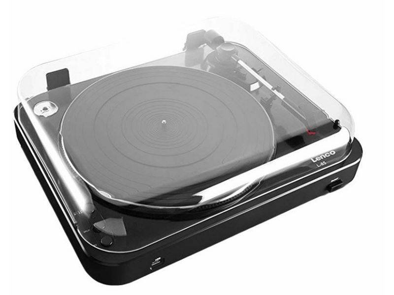 Lenco L-85BK Lemezlejátszó fekete