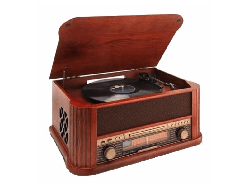 Lenco TCD-2500 Lemezlejátszó barna