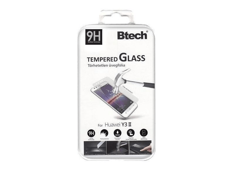 BTECH Huawei Y3 II kijelzővédő üvegfólia