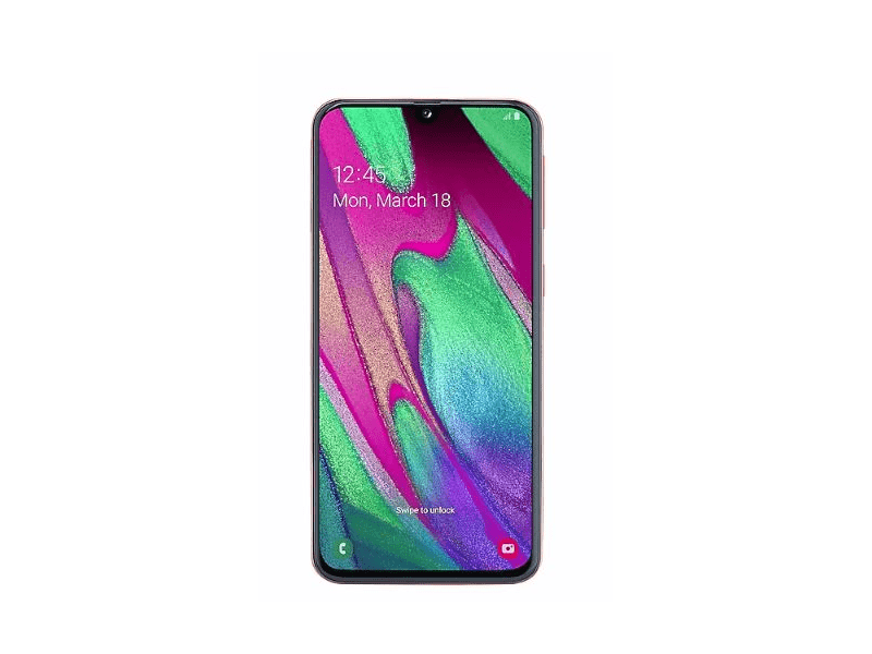 SAMSUNG A40 Dual SIM 64 GB Kártyafüggetlen Mobiltelefon, Narancssárga