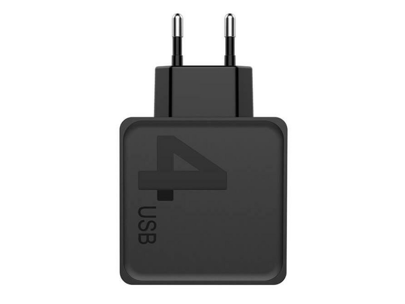 AWEI C842 4USB Hálózati töltő, Fekete
