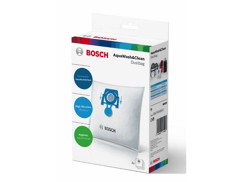 Bosch BBZWD4BAG AquaWash & Clean porzsák 4 db