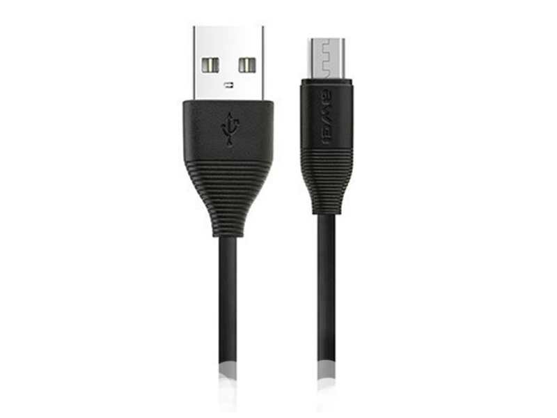 AWEI CL94 micro-USB Adatkábel, Fekete