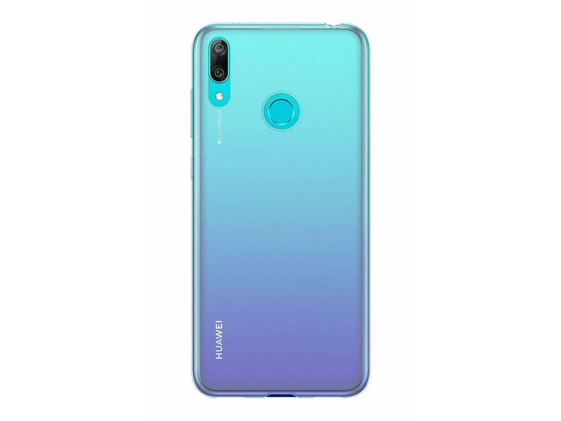 Huawei Y7 2019 Mobiltelefon tok, Átlátszó