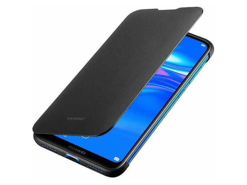 Huawei Y7 2019 Flip tok, Fekete