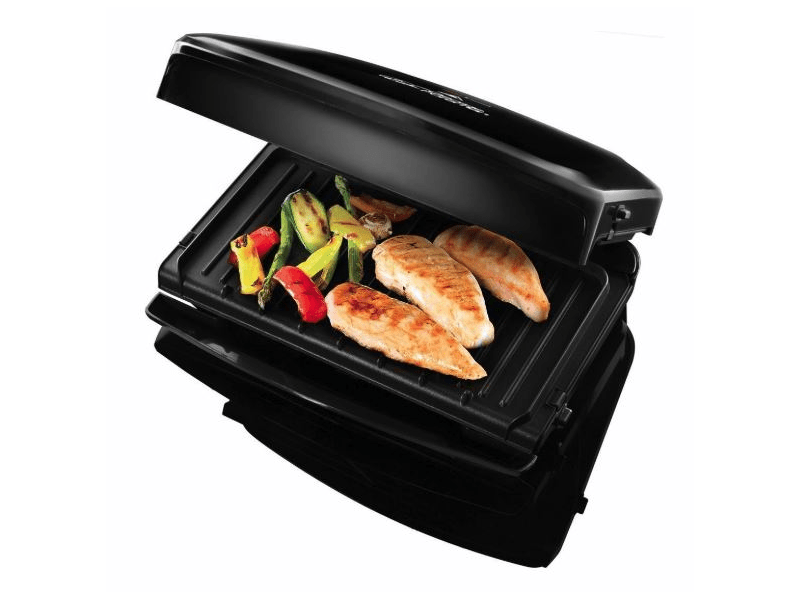 George Foreman 24340-56 Vendégváró grill levehető sütőlappal