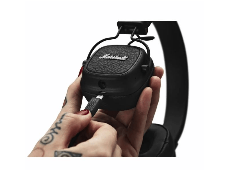 Marshall Major III Bluetooth fejhallgató fekete