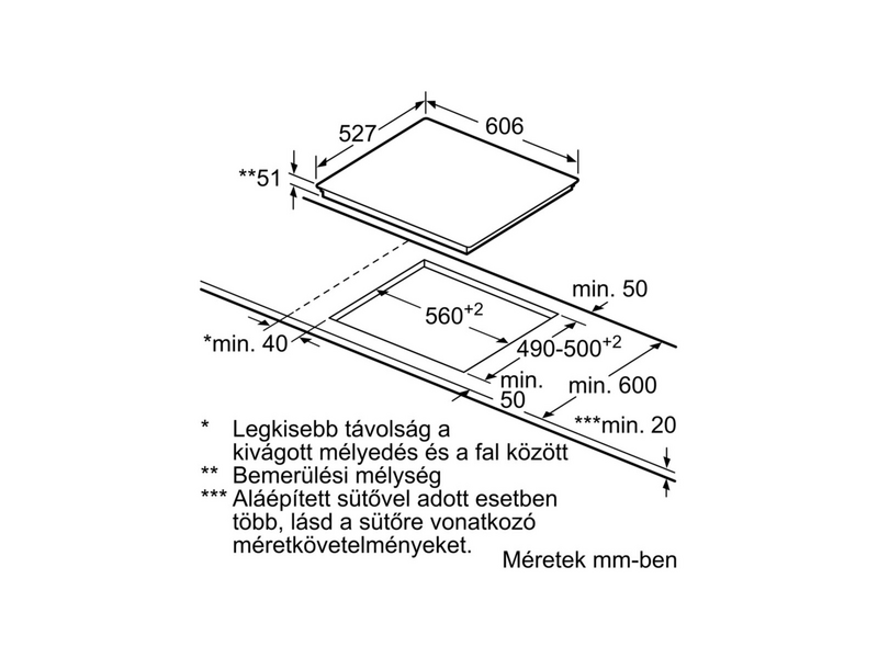 Bosch PIF672FB1E Beépíthető indukciós főzőlap