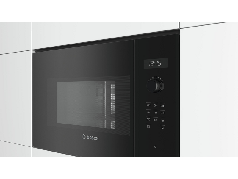 Bosch BFL554MB0 Beépíthető mikrohullámú sütő, fekete