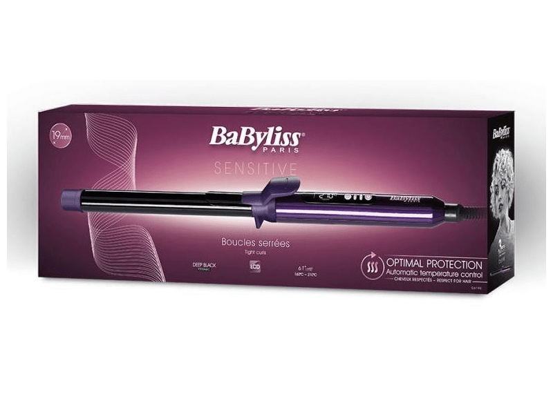 BaByliss Sensitive Black S C619E Hajsütővas