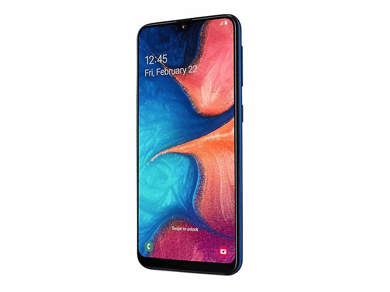 Samsung Galaxy A20e Dual SIM 32 GB Kártyafüggetlen Mobiltelefon, Kék