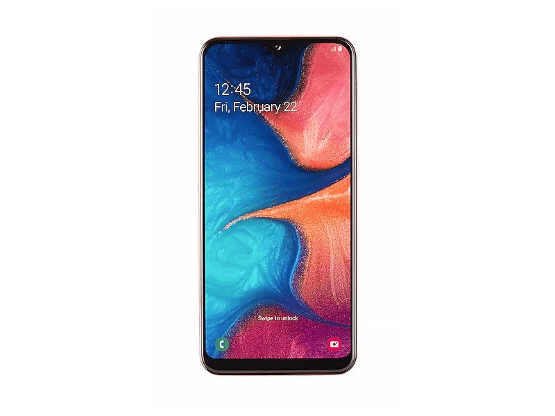 Samsung Galaxy A20e Dual SIM Kártyafüggetlen Okostelefon, Narancssárga