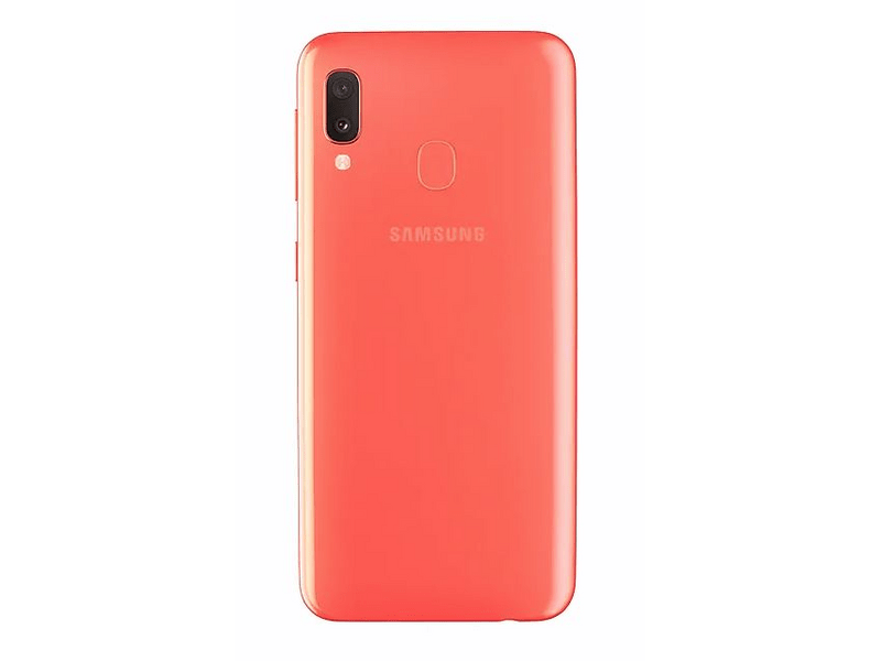 Samsung Galaxy A20e Dual SIM Kártyafüggetlen Okostelefon, Narancssárga