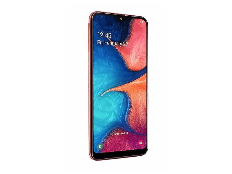 Samsung Galaxy A20e Dual SIM Kártyafüggetlen Okostelefon, Narancssárga