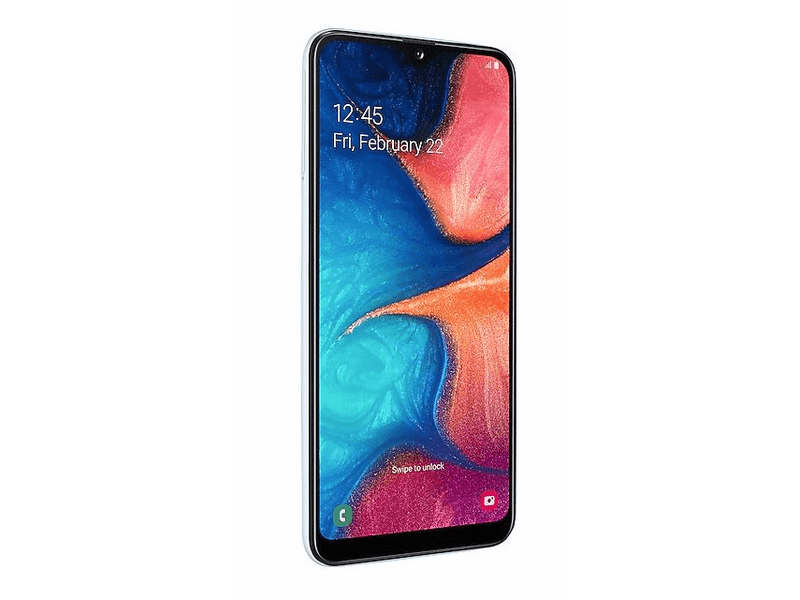 Samsung Galaxy A20e Dual SIM 32 GB Kártyafüggetlen Mobiltelefon, Fehér