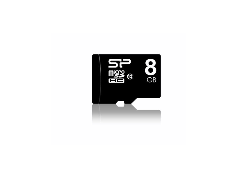 Silicon Power microSDHC 8GB C10 SP008GBSTH010V10 Memóriakártya