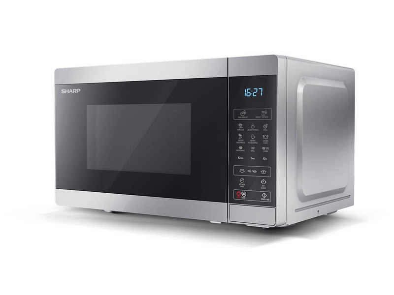 Sharp YC-MG02ES Mikrohullámú sütő, Ezüst