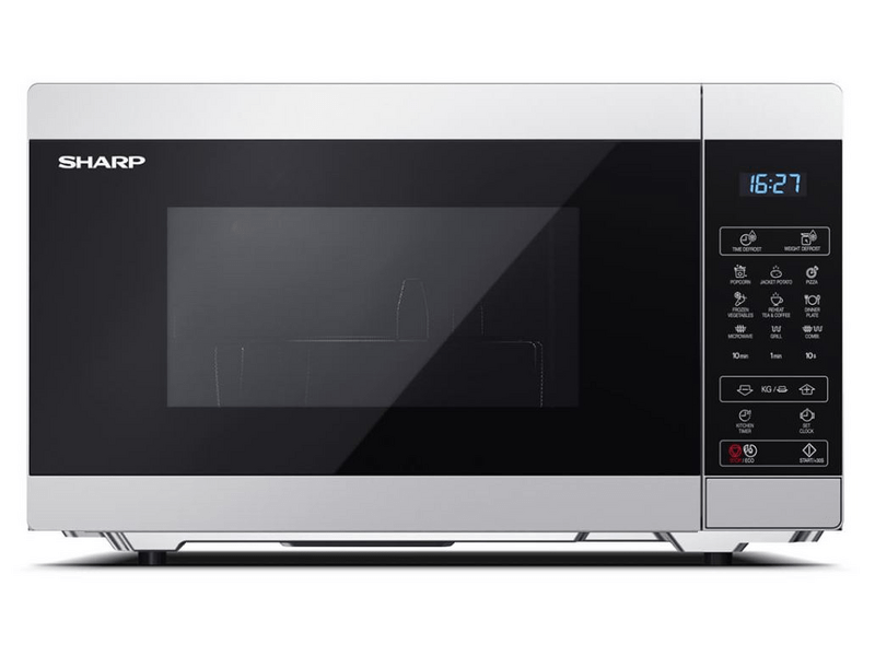 Sharp YC-MG51ES Mikrohullámú sütő, Ezüst