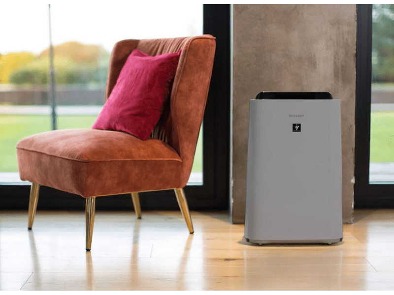 Sharp UA-HD50E-L Légtisztító párásítóval, Szürke