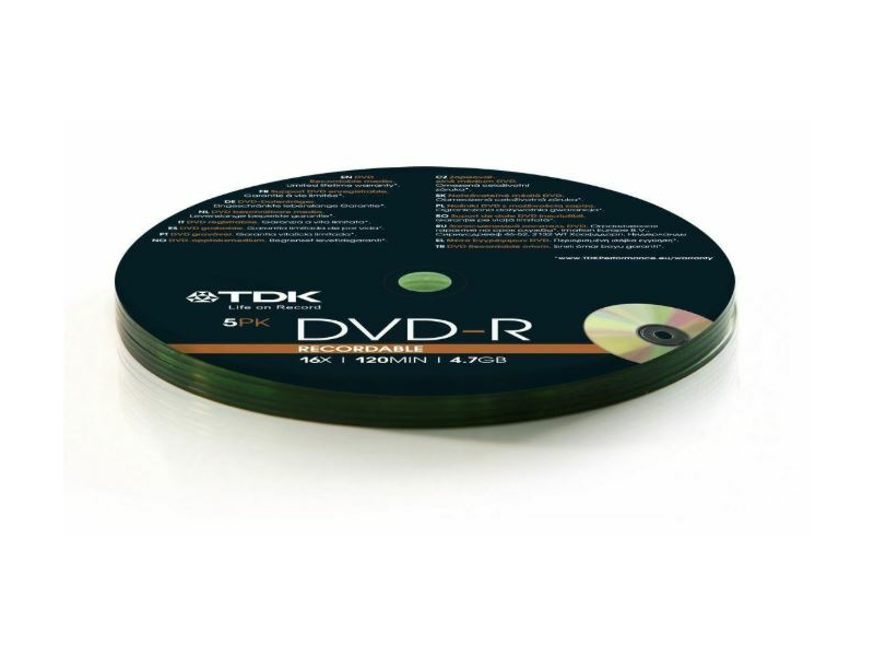 TDK DVD-RX10 16X Írható DVD