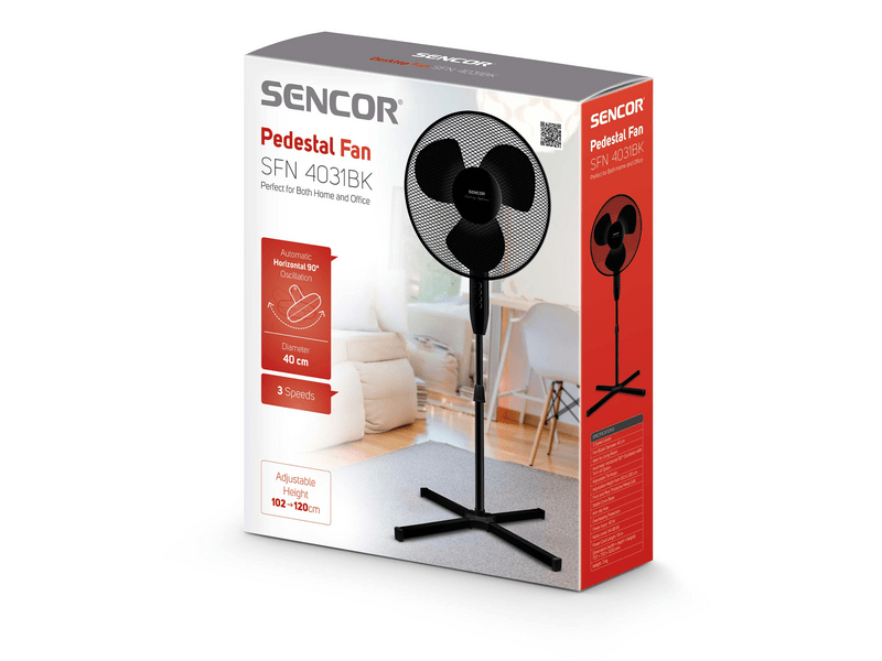Sencor SFN 4031BK Álló ventilátor