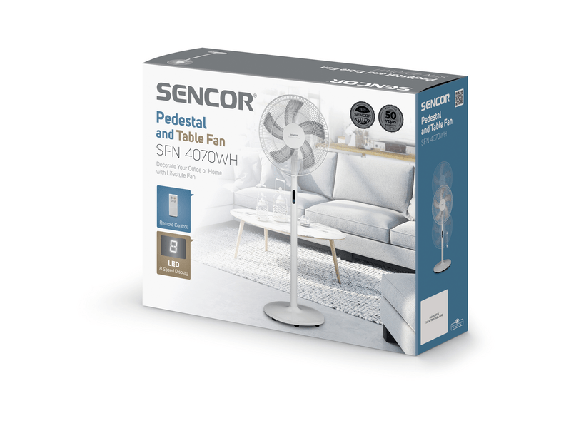 SENCOR SFN 4070WH Álló és asztali ventilátor