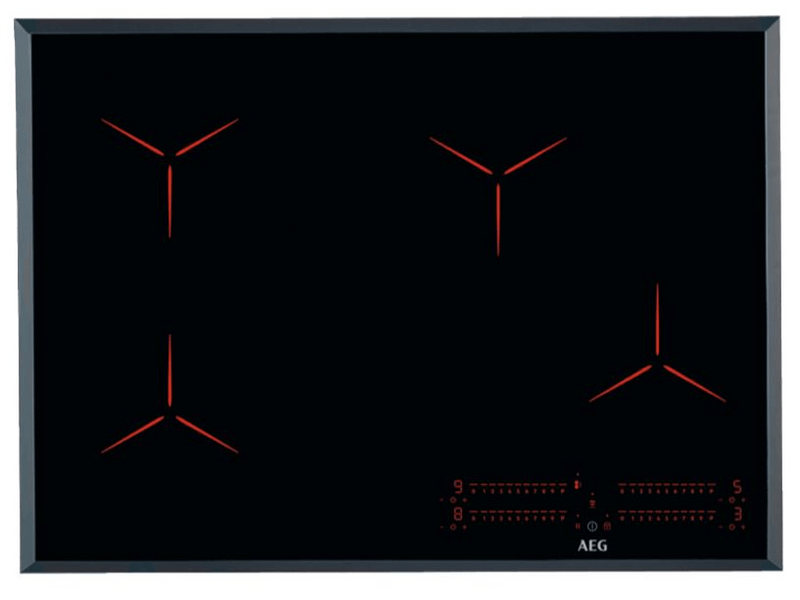 AEG IPE74541FB Beépíthető indukciós főzőlap, Hob2Hood, 70 cm