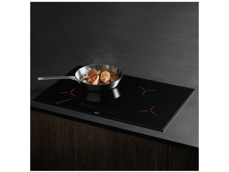 AEG IPE84531FB Beépíthető indukciós főzőlap, Hob2Hood, 80 cm