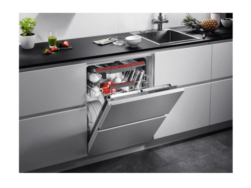 AEG FSE52910Z Beépíthető mosogatógép, MaxiFlex fiók, 14 teríték, AirDry, 5 program