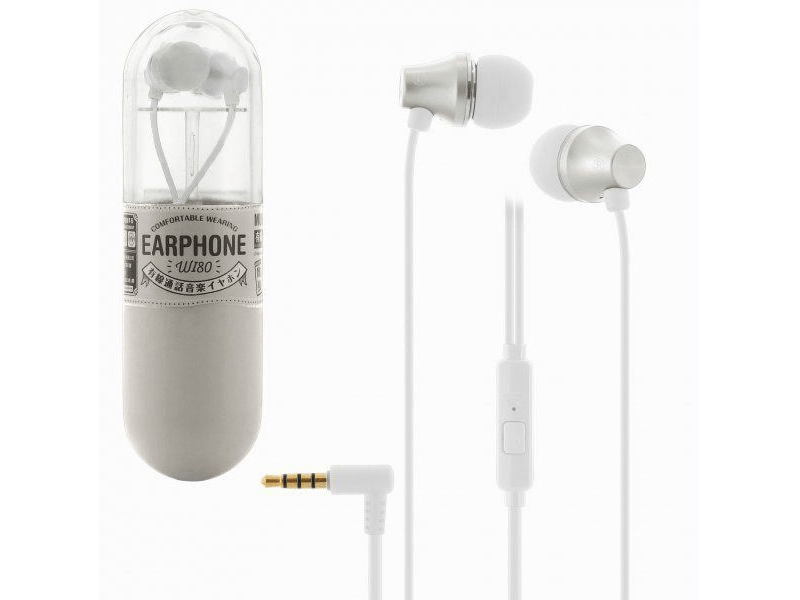 WK Design WI80 (600597) Vezetékes fülhallgató, Fehér