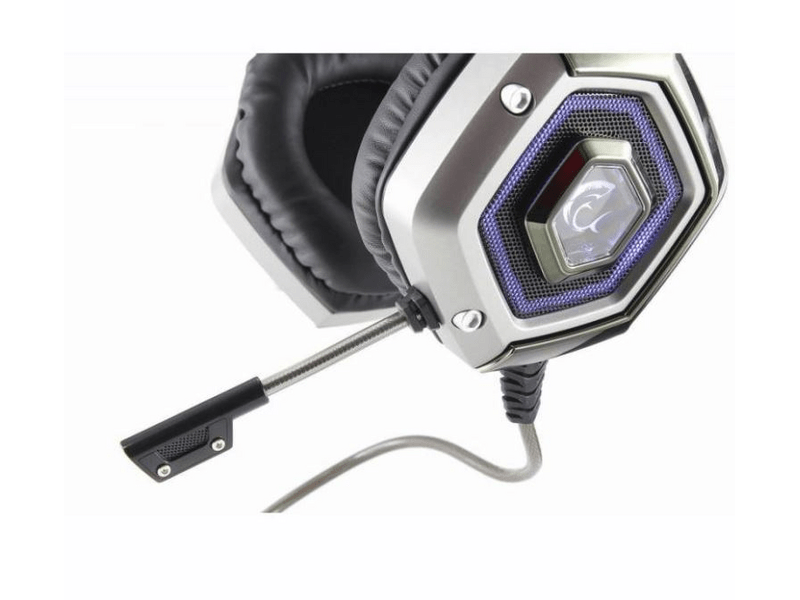 White Shark GH-1841 Lion gejmerske slušalice srebrne boje