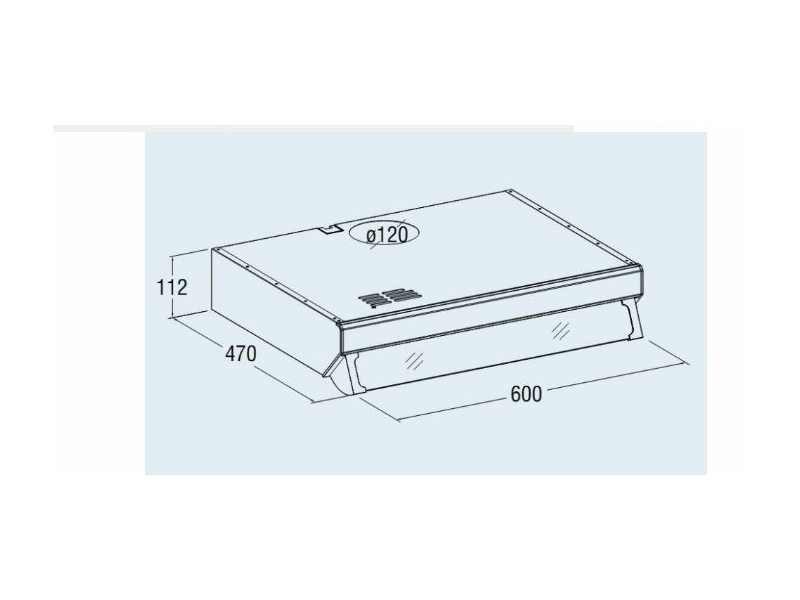 Cata F-2060 X/L Hagyományos páraelszívó