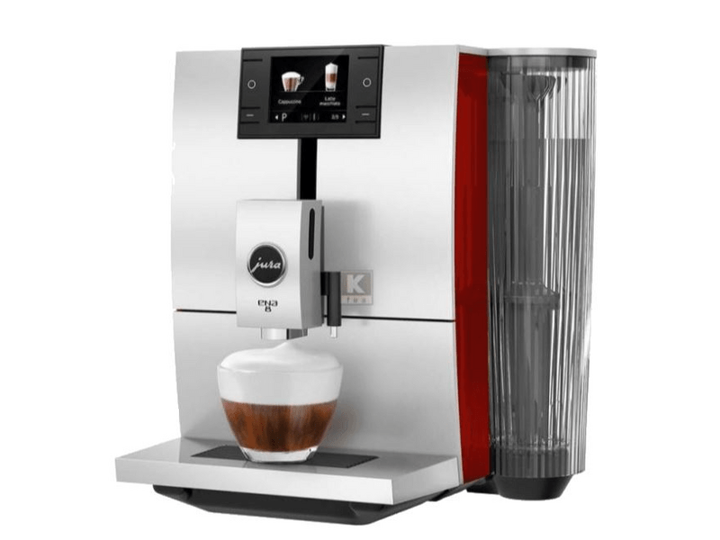 Jura ENA 8R Automata kávéfőző, Ezüst/ piros