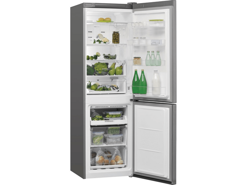 Whirlpool W7 821O OX Alulfagyasztós kombinált hűtőszekrény