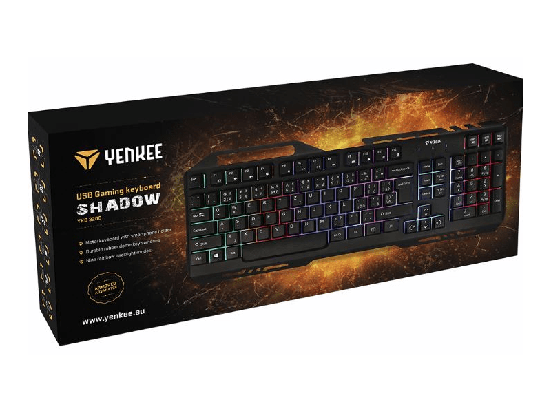 Yenkee YKB 3200HU Shadow gamer billentyűzet
