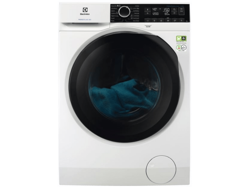 Electrolux EW8F248B UltraCare elöltöltős gőzmosógép, 8 kg, 1400 f/p., ökoinverter motor, ECO TimeManager, LCD kijelző