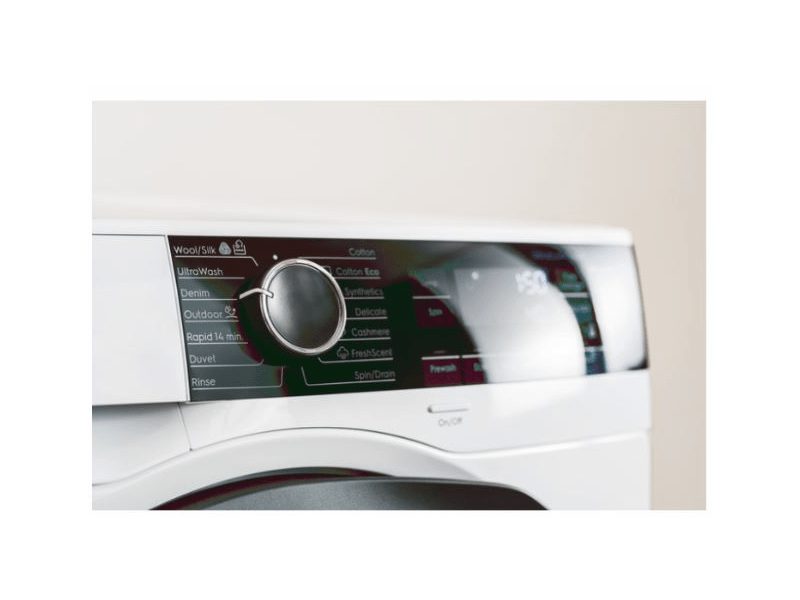 Electrolux EW8F248B UltraCare elöltöltős gőzmosógép, 8 kg, 1400 f/p., ökoinverter motor, ECO TimeManager, LCD kijelző
