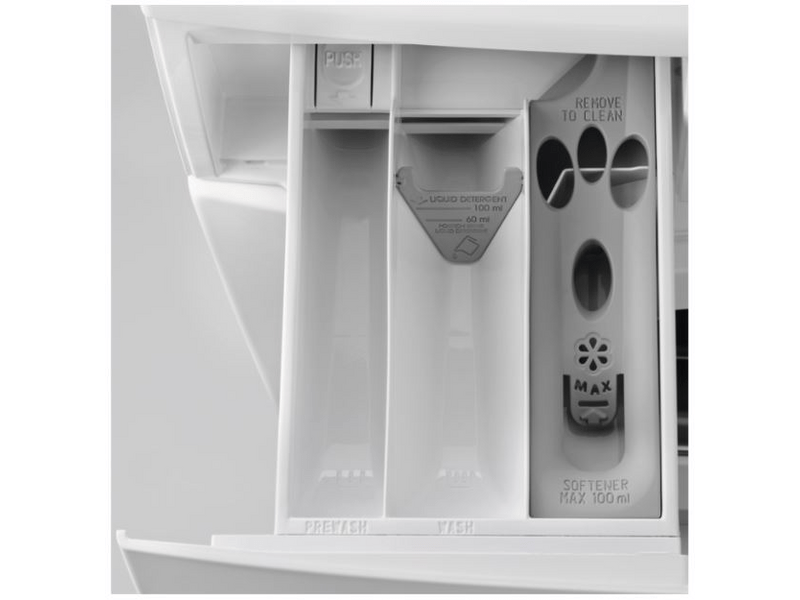 Electrolux EW8F248B UltraCare elöltöltős gőzmosógép, 8 kg, 1400 f/p., ökoinverter motor, ECO TimeManager, LCD kijelző