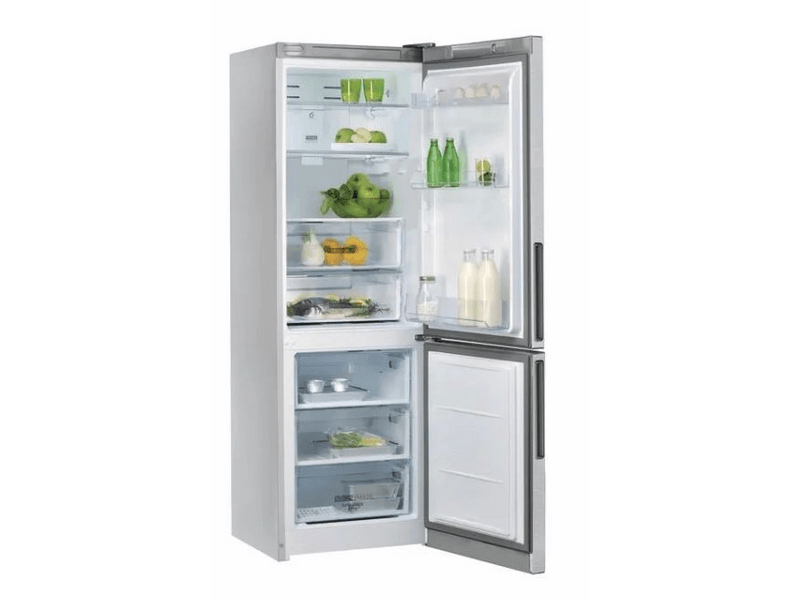 Whirlpool WTNF81OX Beépíthető alulfagyasztós kombinált hűtőszekrény