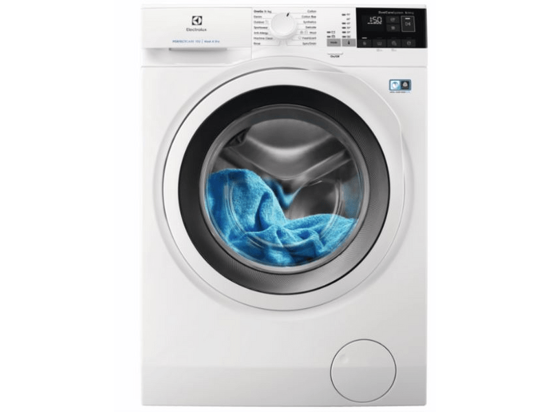 Electrolux EW7W4684W Mosó-szárítógép, 8/4 kg, 1600 f/p, gőzprogram