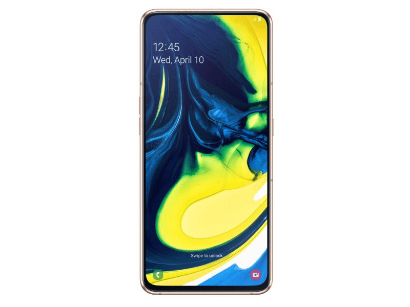 Samsung Galaxy A80 Dual Sim Kártyafüggetlen Mobiltelefon, Arany