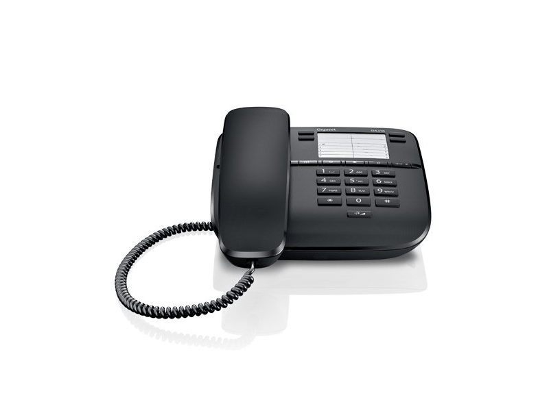 Gigaset DA310 Vezetékes telefon, Fekete