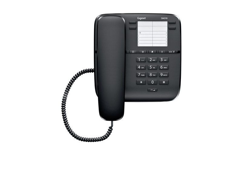 Gigaset DA310 Vezetékes telefon, Fekete