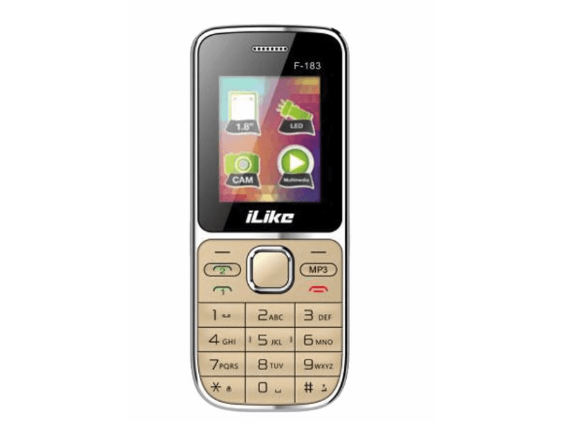 AKAI iLike F-183 Dual SIM Kártyafüggetlen Mobiltelefon, Arany