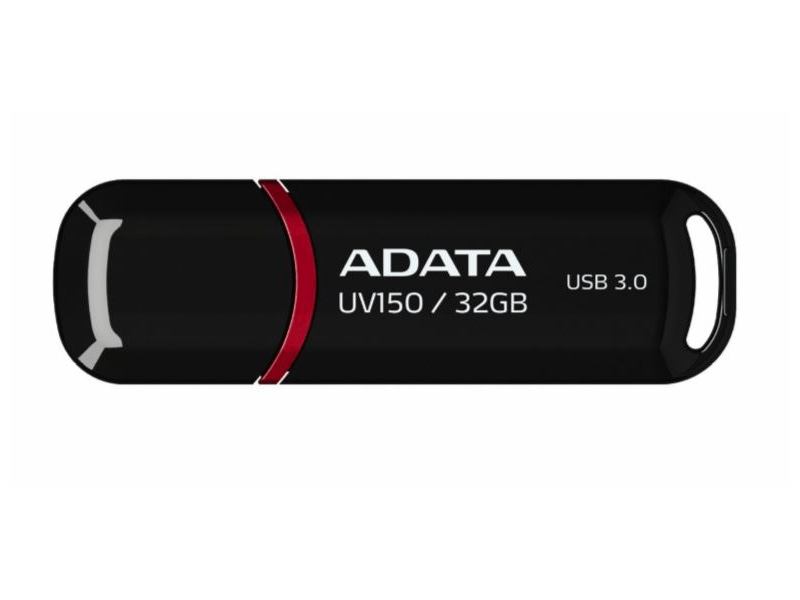ADATA UV150 32 GB Pendrive Fekete, piros (AUV150-32G-RBK)
