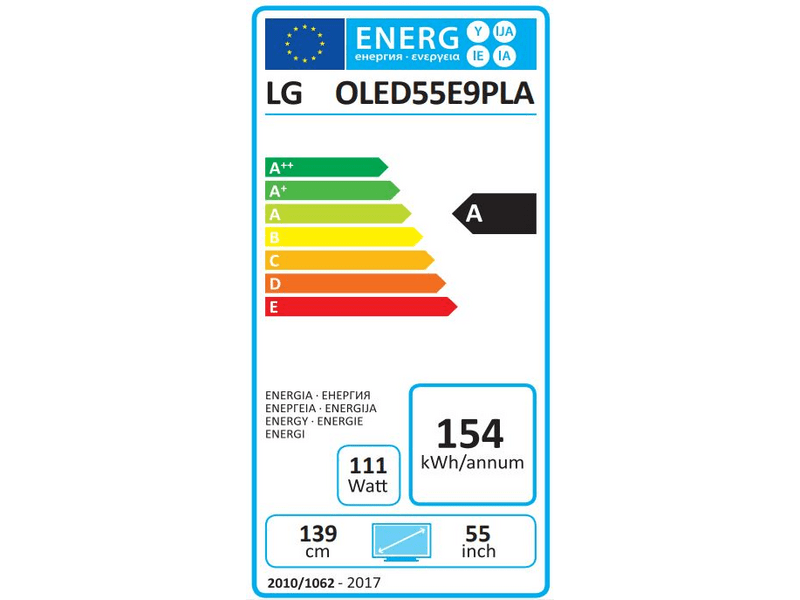 LG OLED55E9PLA 55