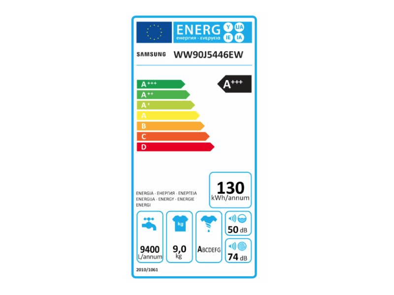 Samsung WW90J5446EW/LE Elöltöltős mosógép